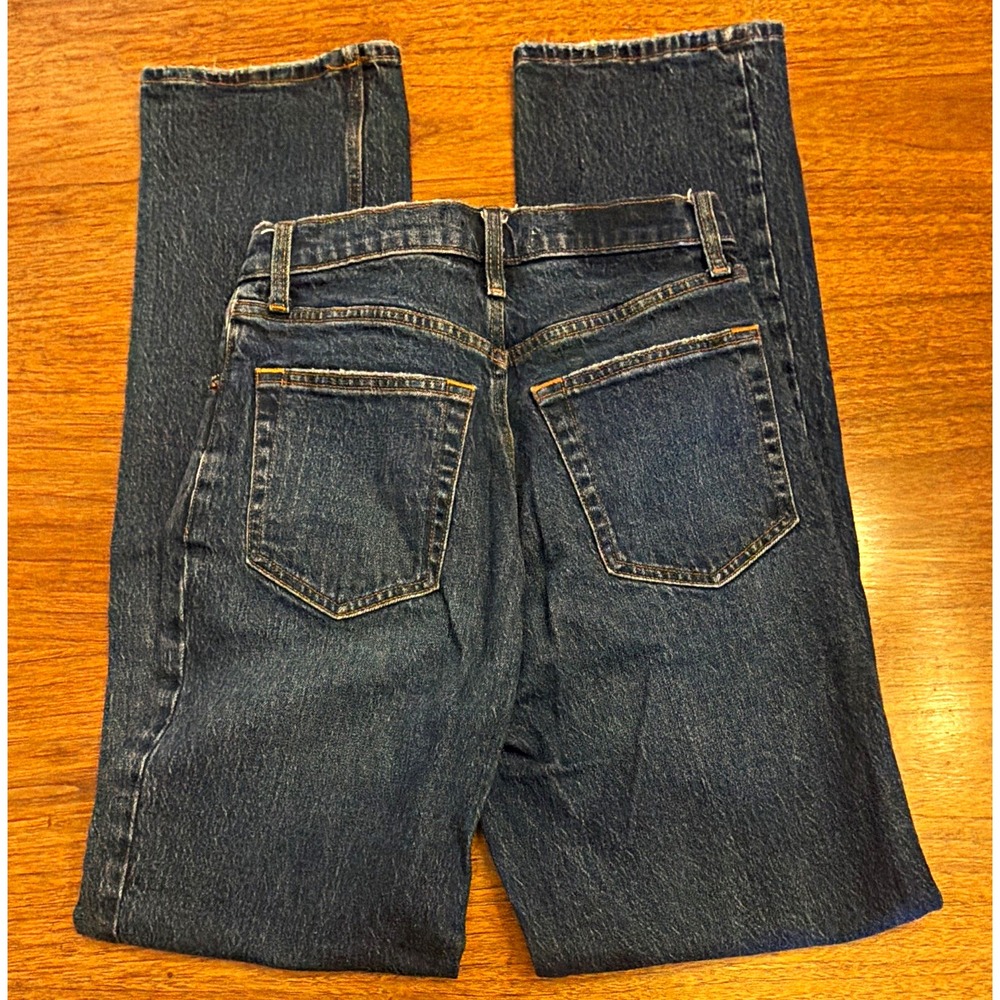 Abercrombie & Fitch The '90s Straight Ultra High Rise Jeans 26 Medium Wash